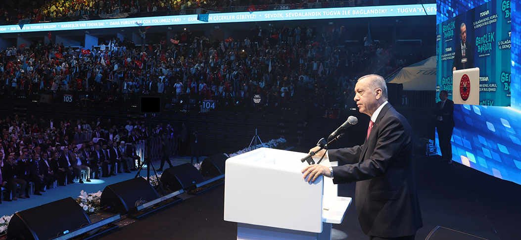 Cumhurbaşkanı Erdoğan, TÜGVA 5. Olağan Genel Kurulu ve 6. Gençlik Buluşması'nda konuştu